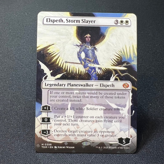 Elspeth, Storm Slayer (TDM)(Borderless) #398