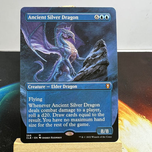 Ancient Silver Dragon (CLB)(Borderless) #366