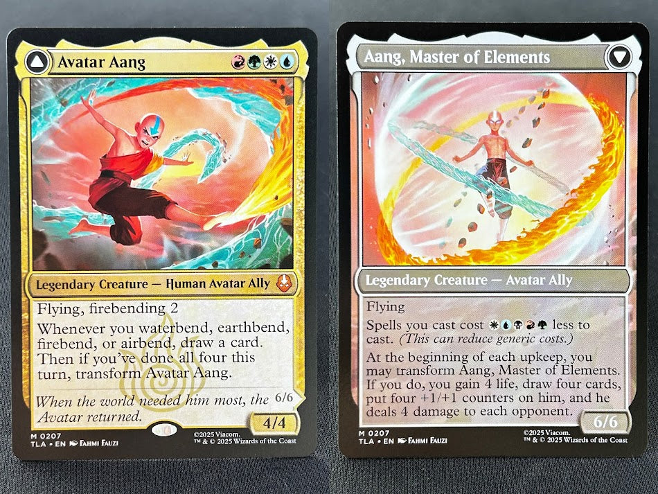 Avatar Aang//Aang, Master of Elements (TLA) #207