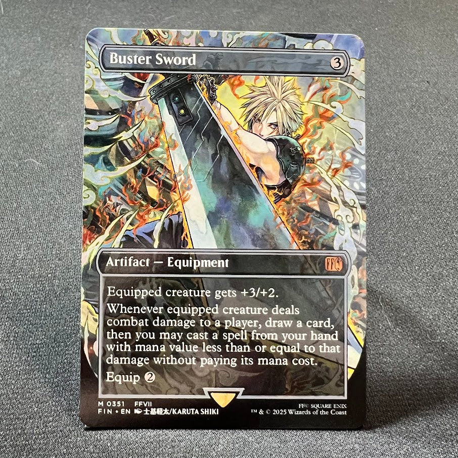 Buster Sword (FIN)(Borderless) #351