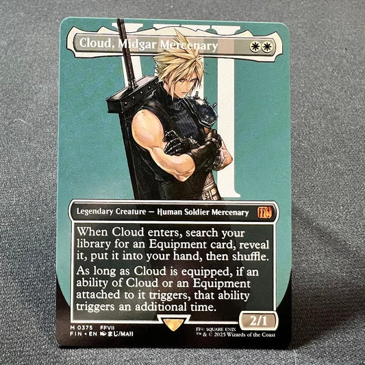 Cloud, Midgar Mercenary (FIN)(Borderless) #375