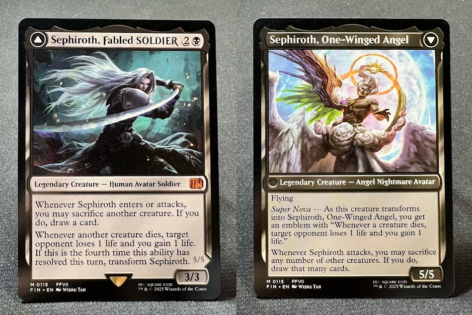 Sephiroth, Fabled SOLDIER // Sephiroth, One-Winged Angel (FIN) #115