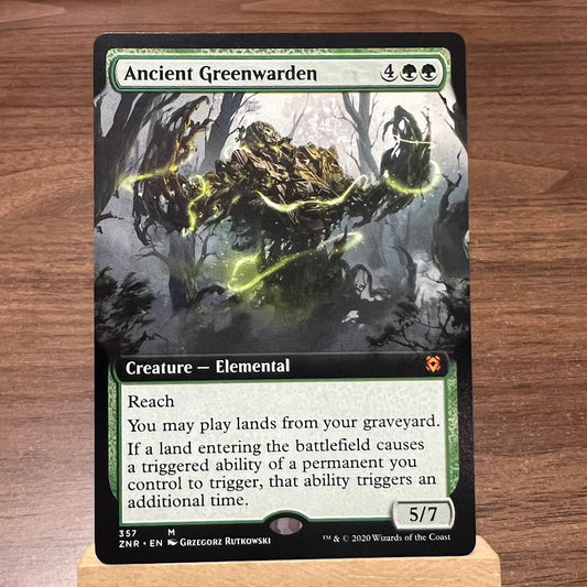 Ancient Greenwarden (ZNR)(Extended) #357