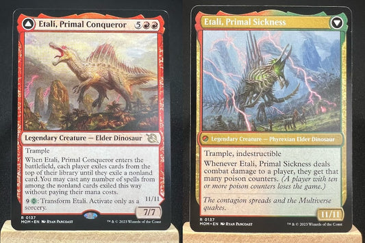 Etali, Primal Conqueror // Etali, Primal Sickness (MOM) #137