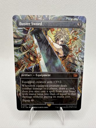 Buster Sword FIN (Borderless)