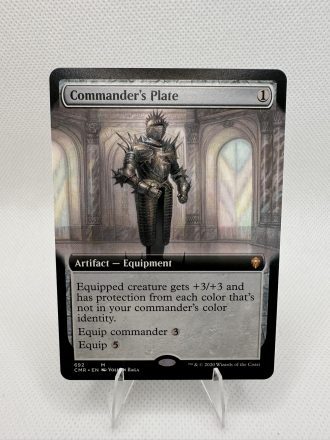Commander's Plate CMR (Extended Art)