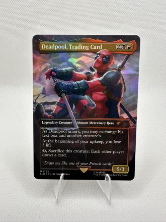 Deadpool, Trading Card SLD (Borderless) Foil