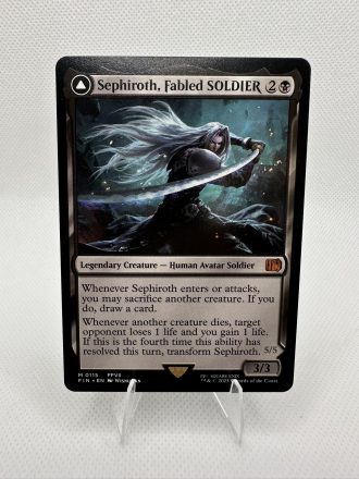 Sephiroth, Fabled SOLDIER // Sephiroth, One-Winged Angel FIN