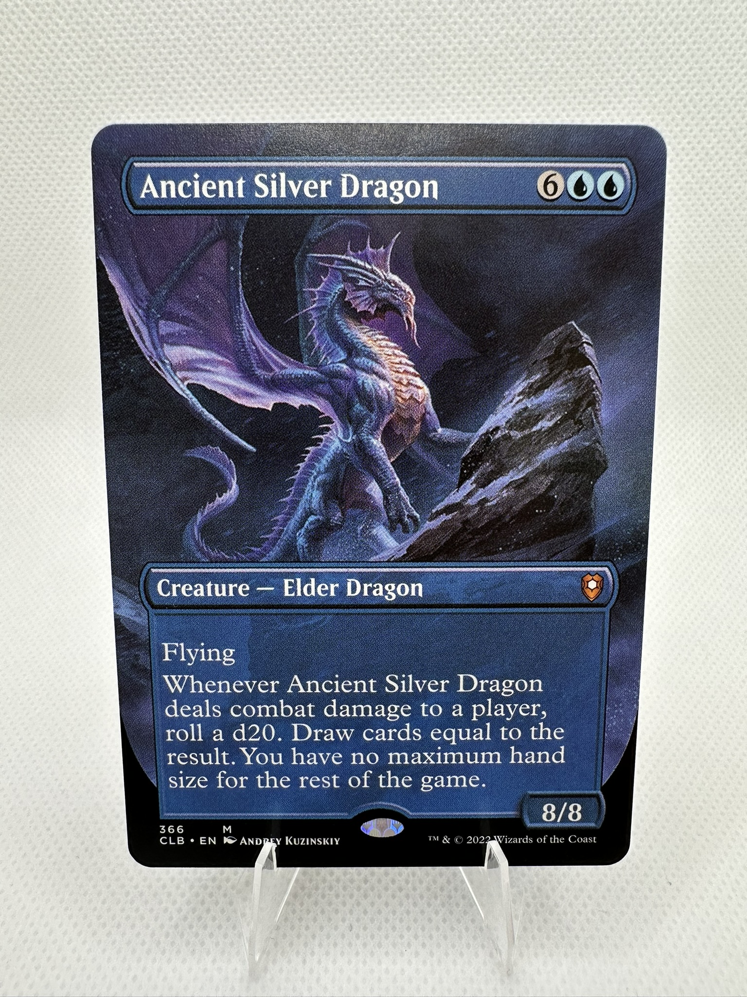 Ancient Silver Dragon CLB (Borderless)