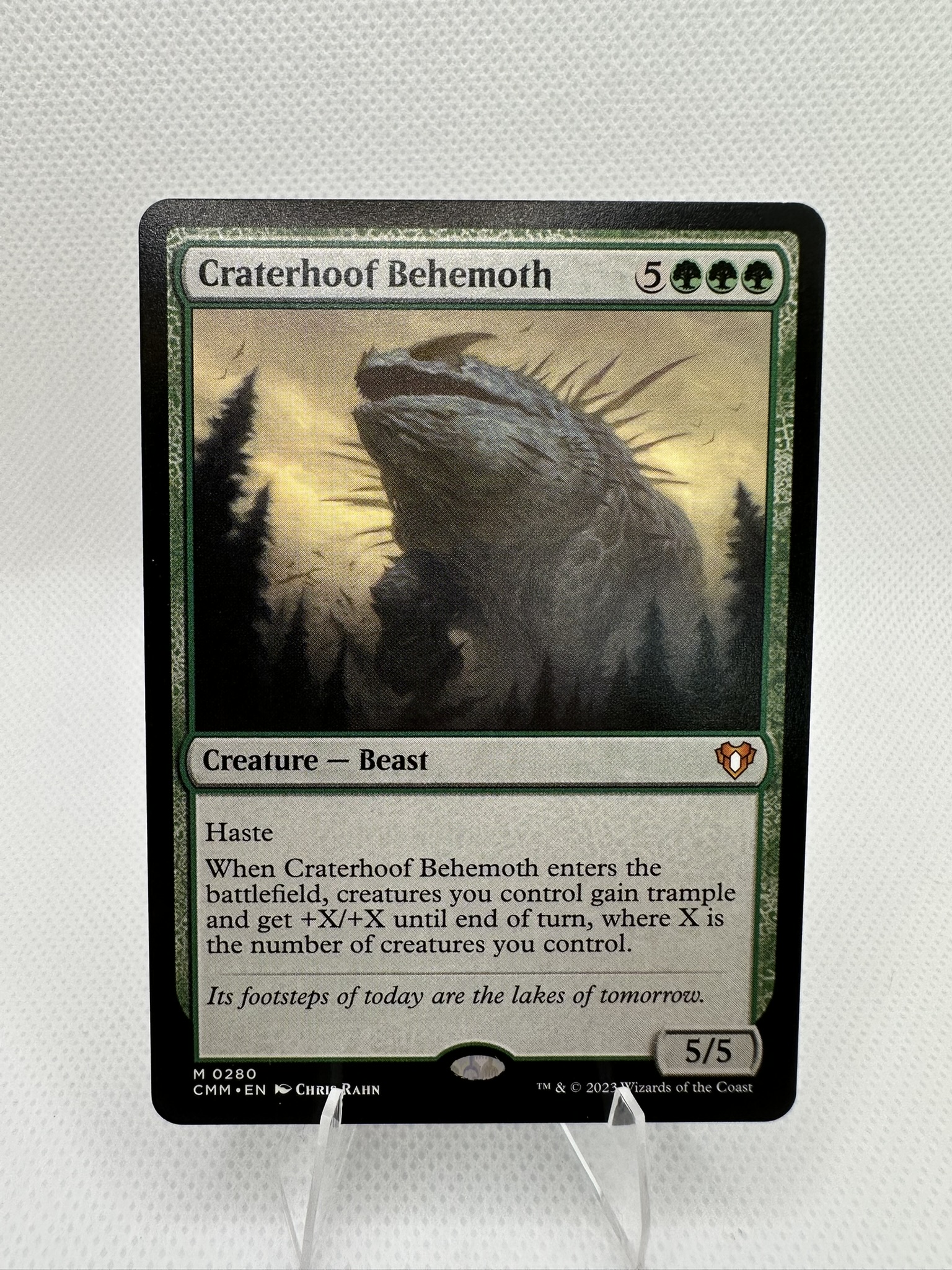 Craterhoof Behemoth CMM