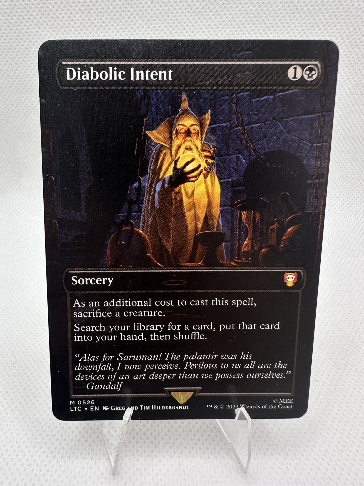 Diabolic Intent (Borderless)(LTC)