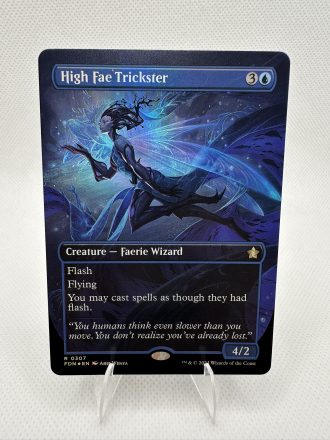 High Fae Trickster (Borderless) (FOIL) - Foundations (FDN)
