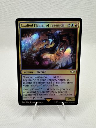 Exalted Flamer of Tzeentch (Surge Foil) (40K)