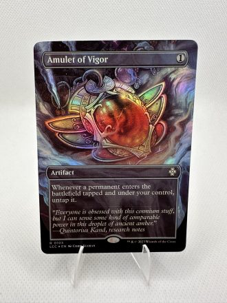 Amulet of Vigor (Borderless)(FOIL)