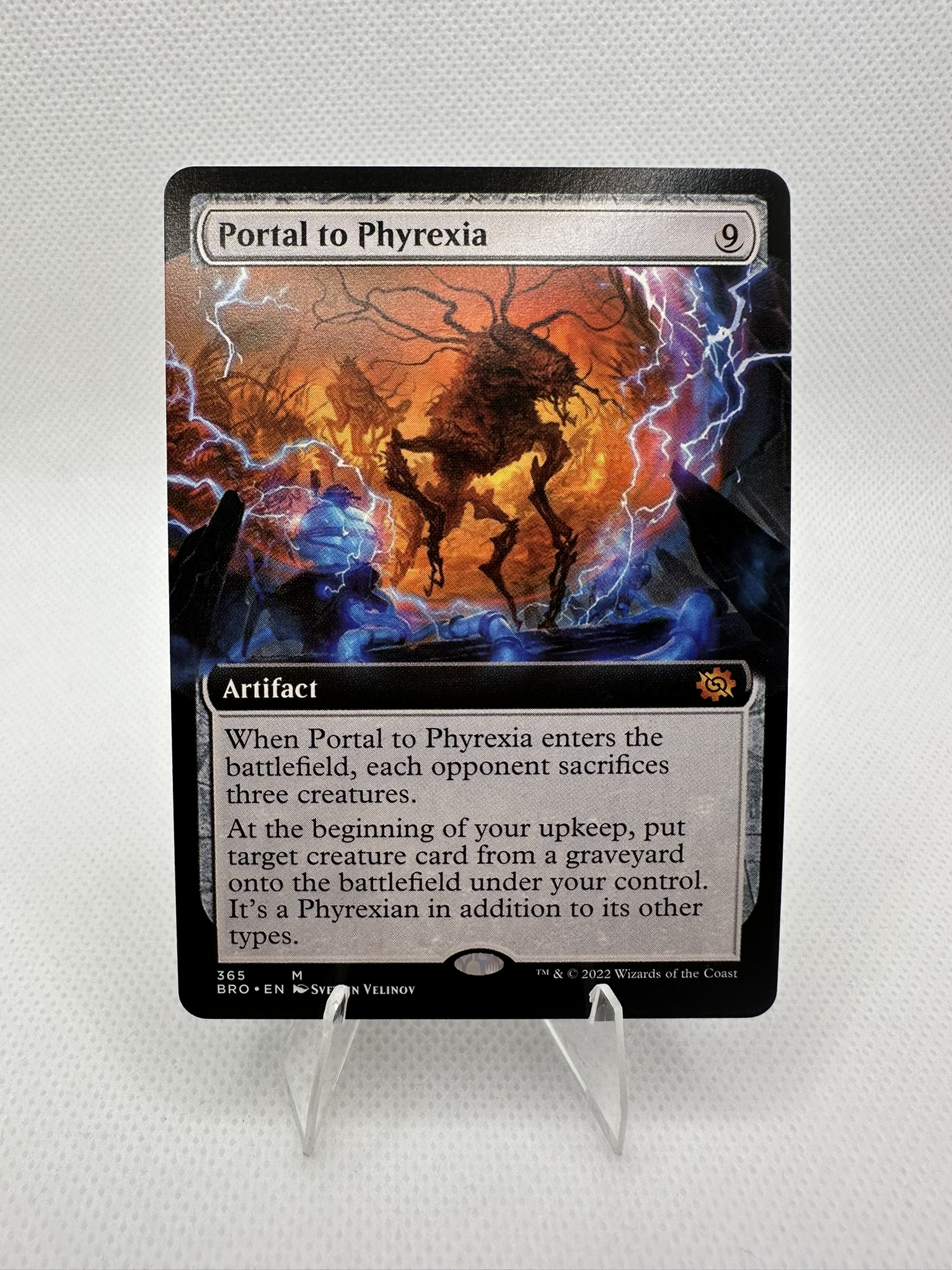 Portal to Phyrexia (Extended Art) - The Brothers' War (BRO)