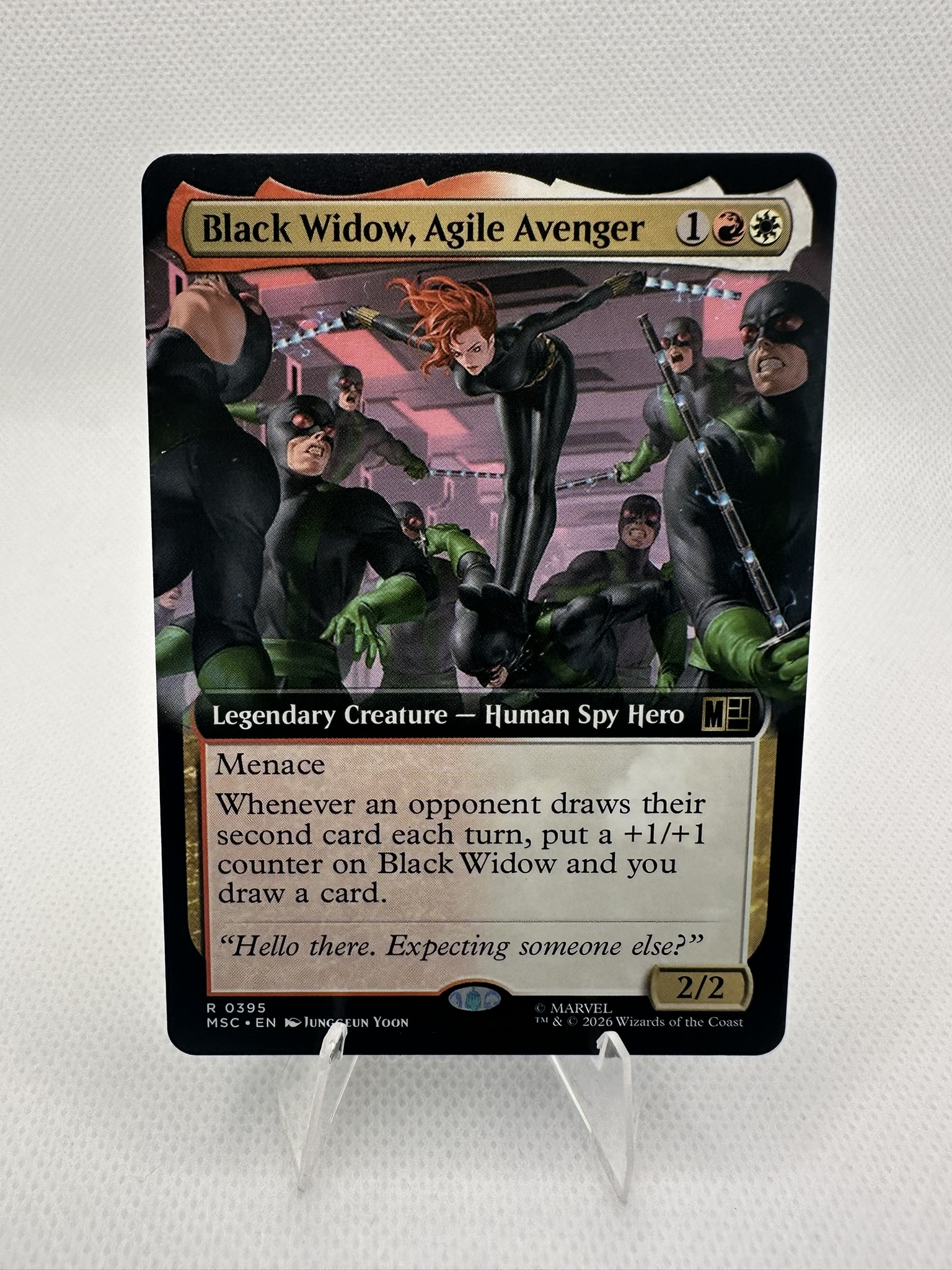 Black Widow, Agile Avenger (MSC)(Extended Art)