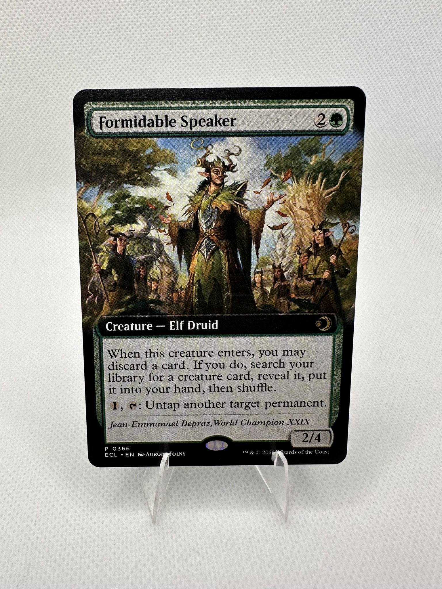 Formidable Speaker (Extended Art)(ECL)