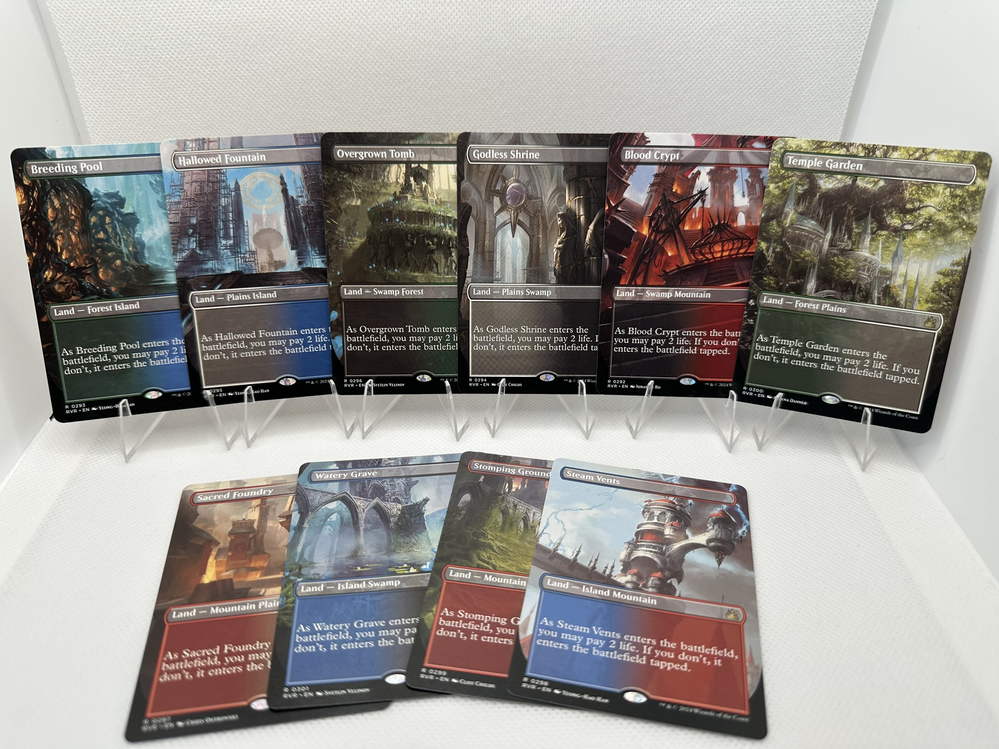 Shock Land Bundle (10 cards, full set)